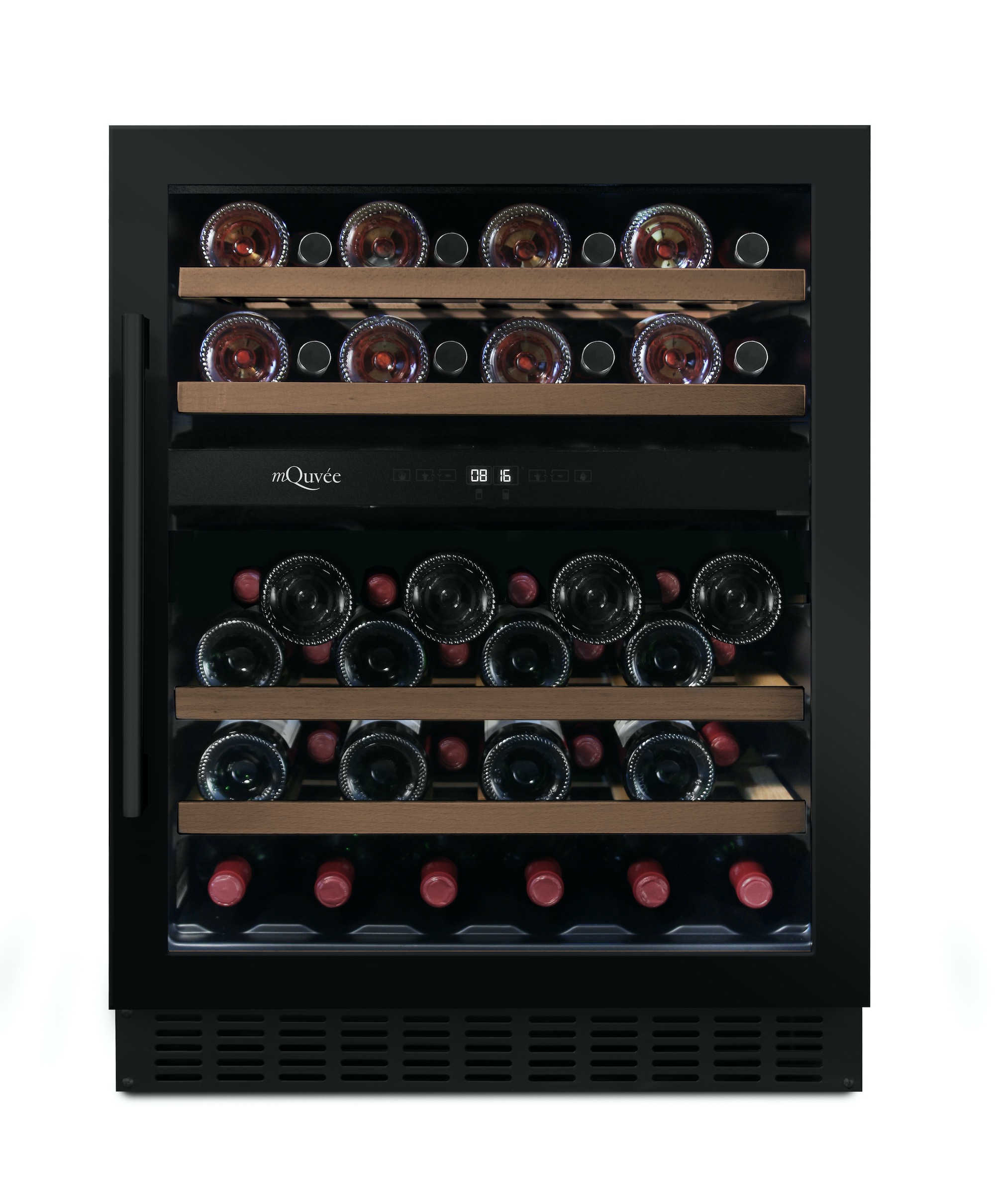 mQuvée Vinkøleskab til indbygning - WineCave 700 60D Sort - 60 cm mQuvée Vinkøleskab til indbygning - WineCave 700 60D Sort - 60 cm