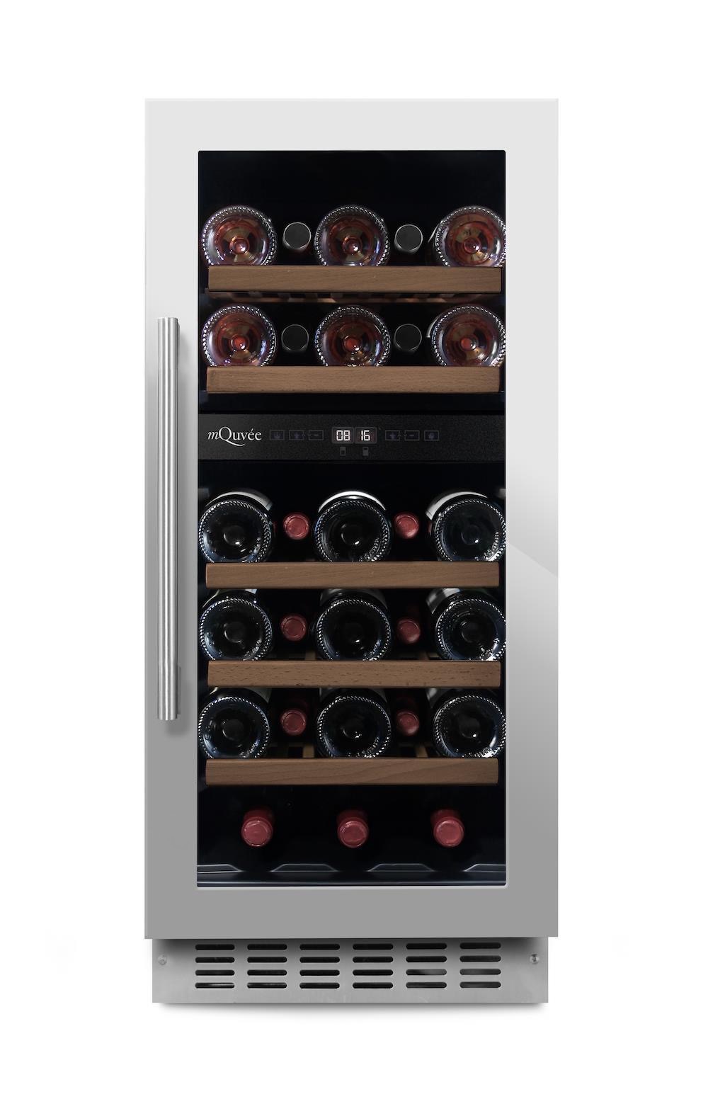 mQuvée Built-in wine cooler - WineCave 700 40D Stainless - 40 cm mQuvée Built-in wine cooler - WineCave 700 40D Stainless - 40 cm
