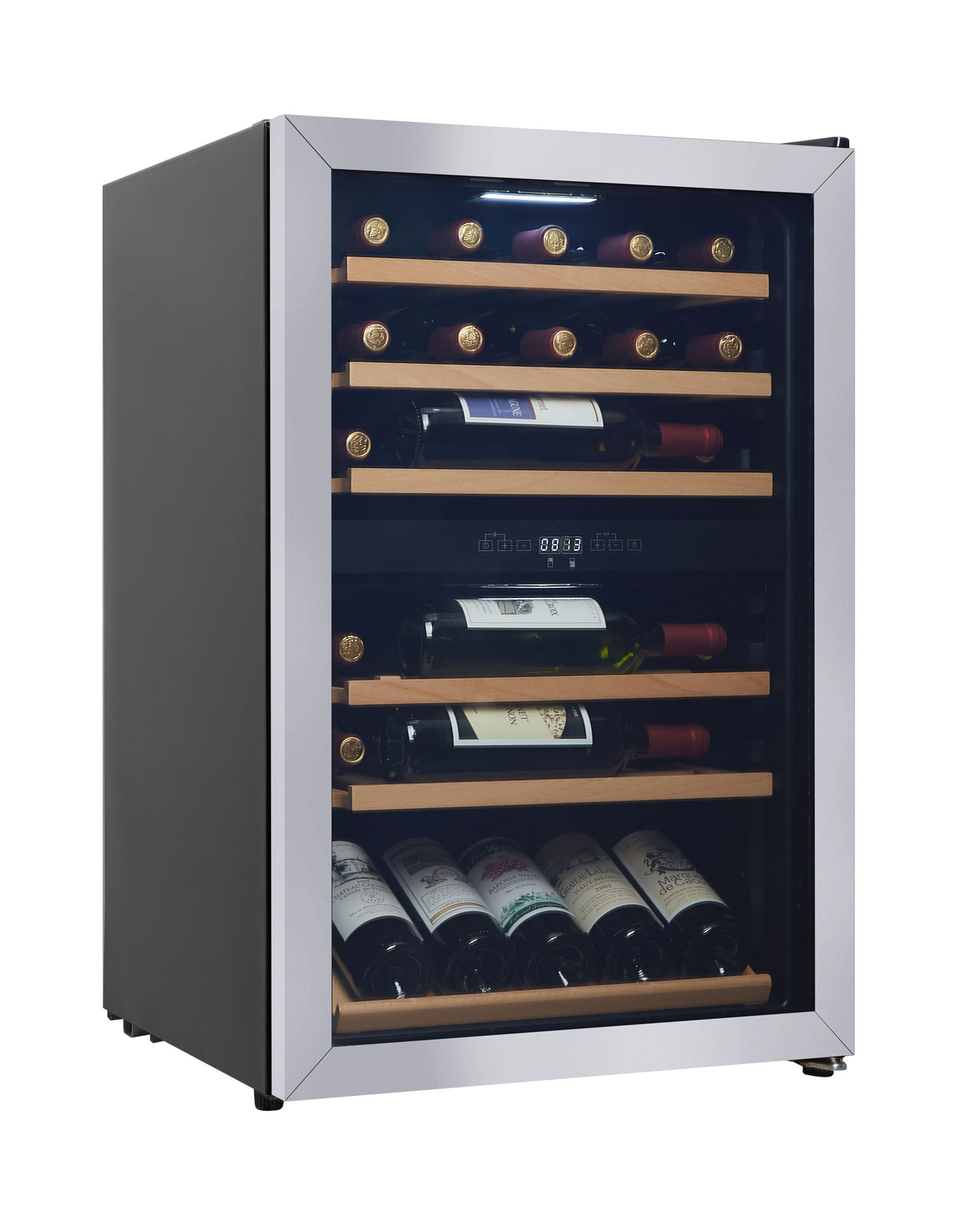 Cavin Cantinetta vino a libera installazione - Polar Collection 52 Acciaio inox - 47 bottiglie Cavin Cantinetta vino a libera installazione - Polar Collection 52 Acciaio inox - 47 bottiglie