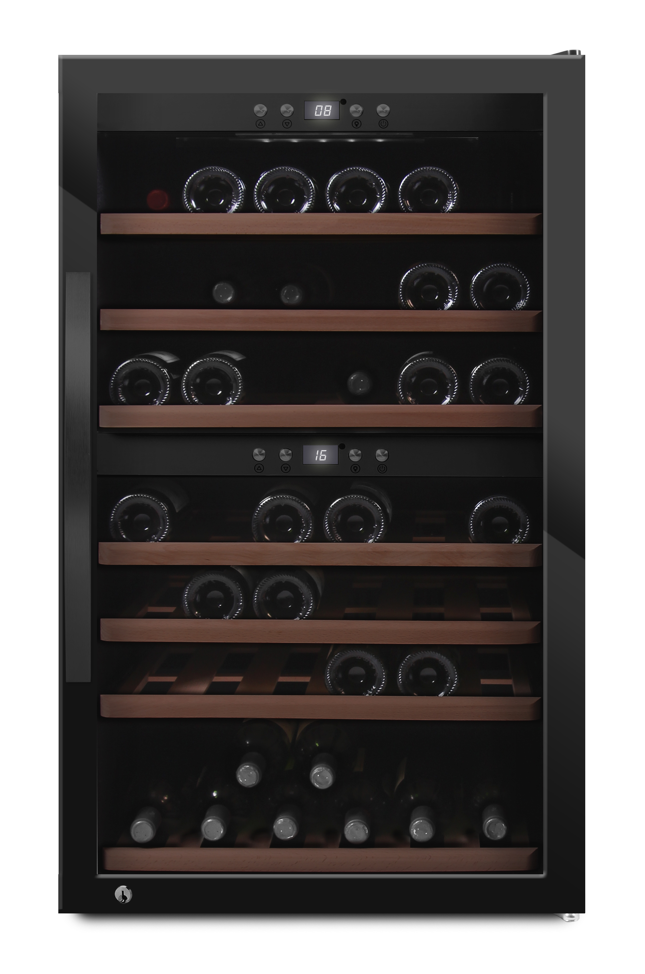mQuvée - svart fristående vinkyl - WineExpert 66 mQuvée - svart fristående vinkyl - WineExpert 66