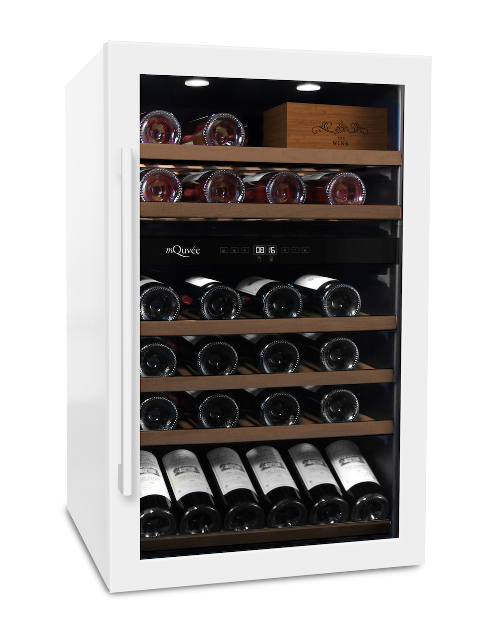 mQuvée - fristående vit vinkyl - rymmer 57 flaskor mQuvée - fristående vit vinkyl - rymmer 57 flaskor
