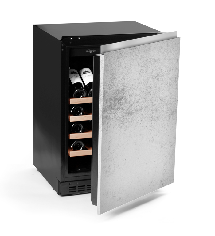 Liten helintegrerad vinkyl med technical door Liten helintegrerad vinkyl med technical door